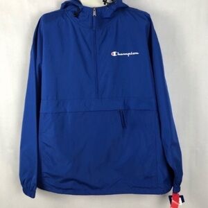 NWT CHAMPION PACKABLE RAIN JACKET SIZE 2XL